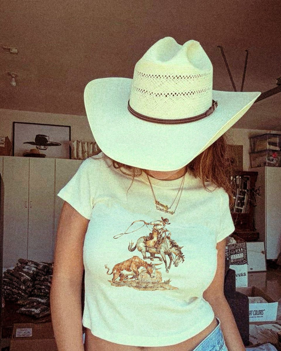 Cropped Baby Tee - Image 3